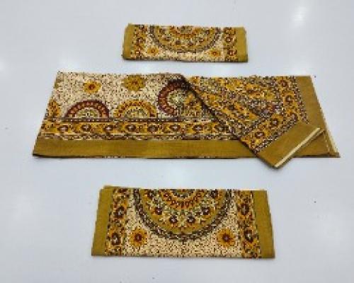 BEDSHEET JAIPUR PRINTED 72X100 2 PILLOW COVER